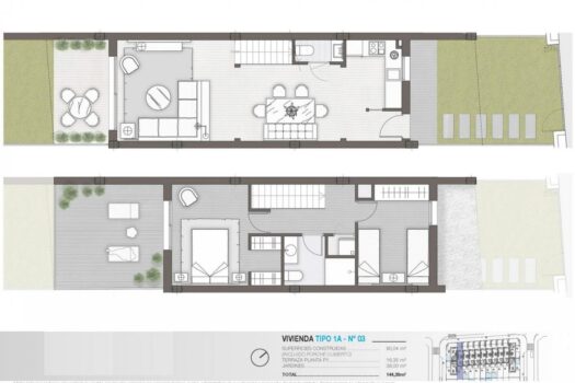 2 bedroom Townhouse for sale in Pilar de la Horadada