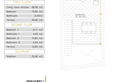 Vila – 3 ložnice – Orihuela Costa