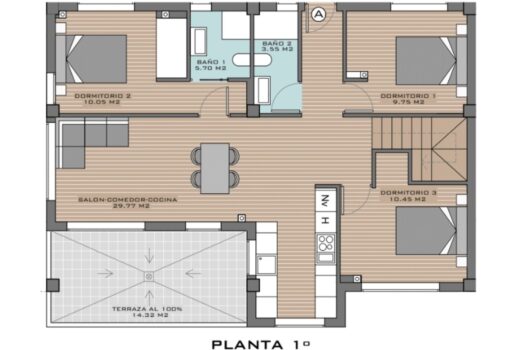 3 bedroom Penthouse for sale in Orihuela Costa