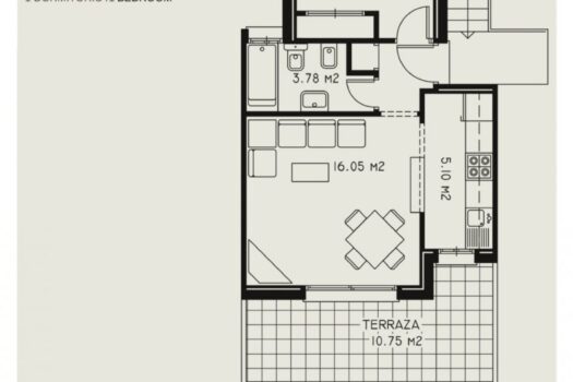 1 bedroom Villa for sale in Calpe