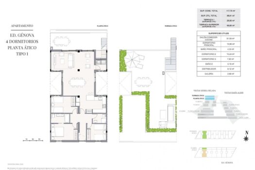 3 bedroom Penthouse for sale in Alfaz del Pi