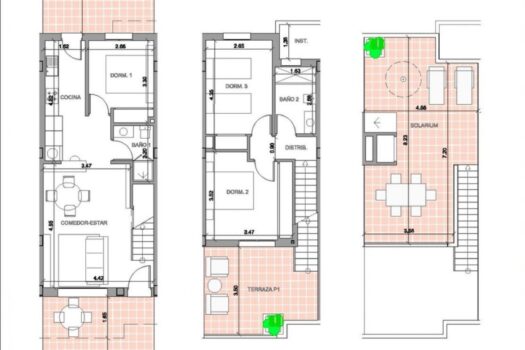 3 bedroom Townhouse for sale in Pilar de la Horadada