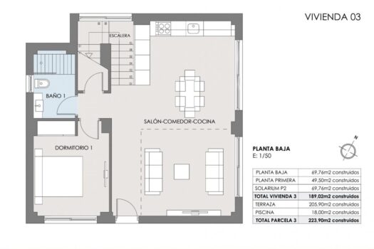 3 bedroom Villa for sale in Villajoyosa