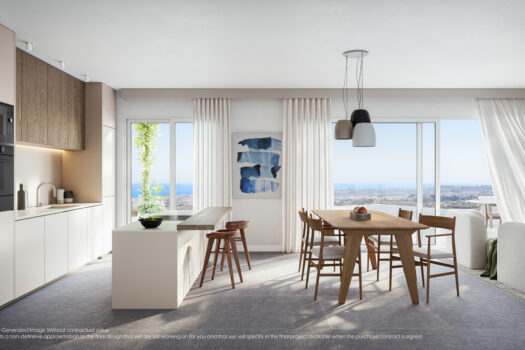 Apartmán v přízemí – 2 ložnice – Mijas