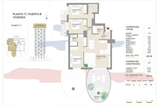 3 bedroom Penthouse for sale in Calpe