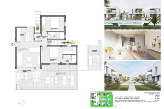 2 bedroom Villa for sale in Cartagena