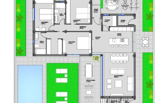 3 bedroom Villa for sale in Cartagena