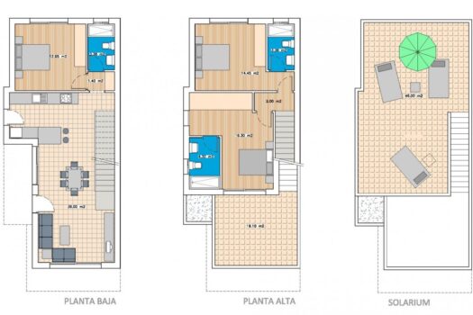 3 bedroom Villa for sale in Benijofar