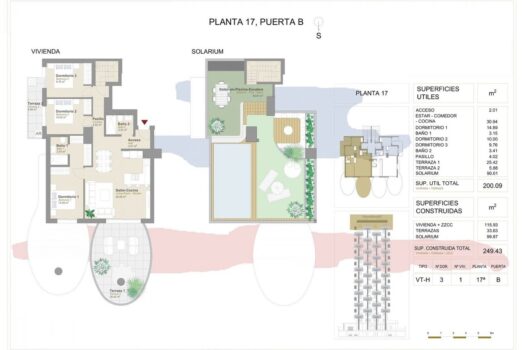 3 bedroom Penthouse for sale in Calpe