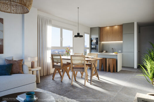 Apartmán v přízemí – 2 ložnice – Mijas