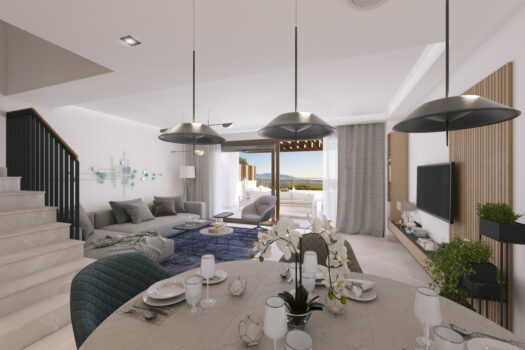 Řadová vila – 3 ložnice – Mijas
