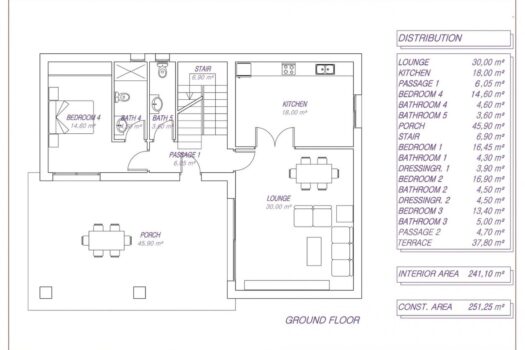 4 bedroom Villa for sale in Pinoso