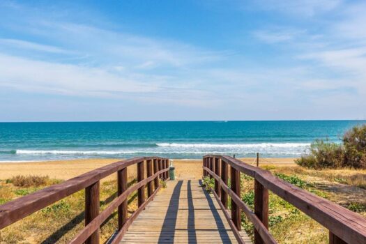 Apartment in Viñamar 6, south with sea views
