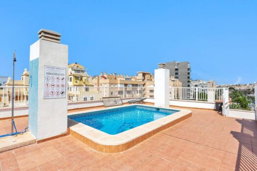 Fantastic apartment with swimming pool in the solarium
