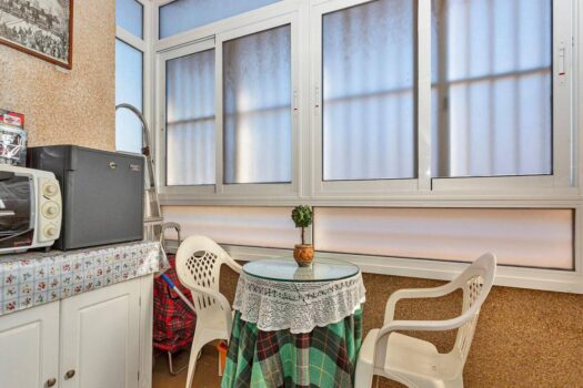 2 bedroom house with pool, garage and storage room