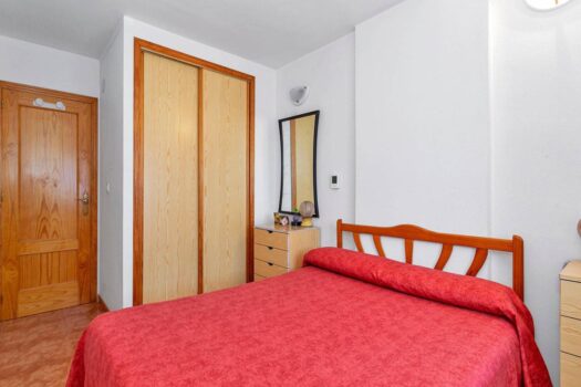 2 bedroom house with pool, garage and storage room