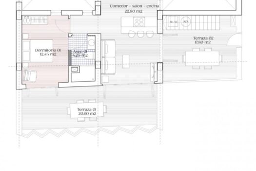 Penthouse – 2 ložnice – Torrevieja
