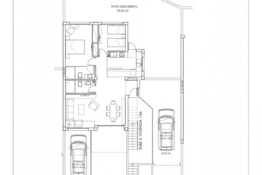 Apartmán – 2 ložnice – San Miguel de Salinas