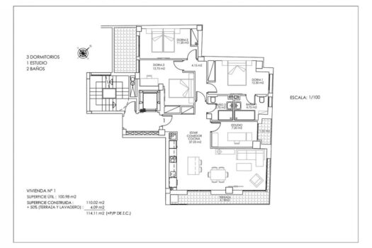 4 bedroom Apartment for sale in Santa Pola