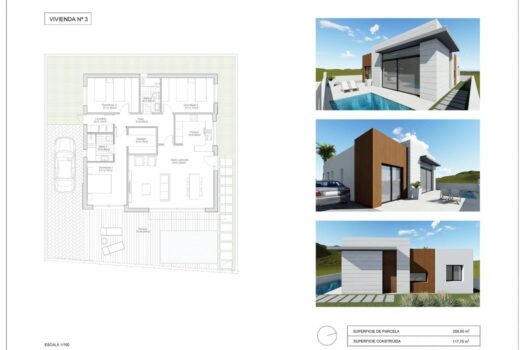 3 bedroom Villa for sale in Pilar de la Horadada