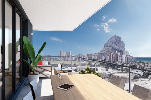 3 bedroom Penthouse for sale in Calpe