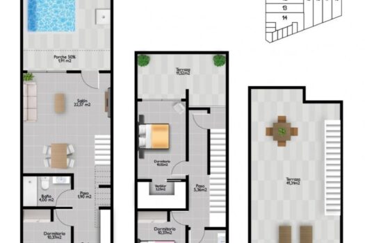 3 bedroom Townhouse for sale in San Pedro del Pinatar