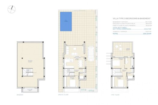 3 bedroom Villa for sale in Aguilas