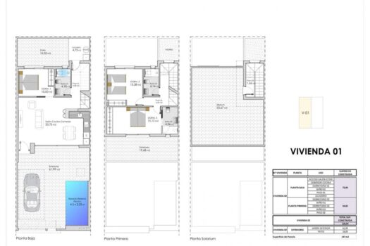 3 bedroom Villa for sale in Pilar de la Horadada