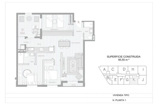 3 bedroom Apartment for sale in Alcantarilla