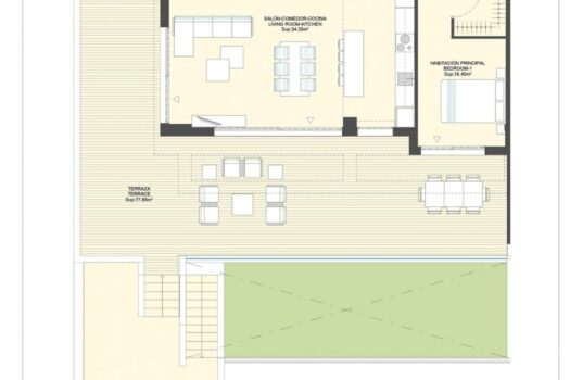 Apartmán – 3 ložnice – Finestrat