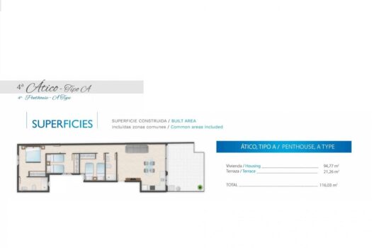 3 bedroom Penthouse for sale in Guardamar del Segura