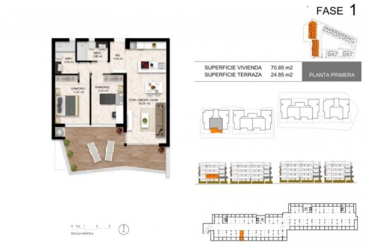 2 bedroom Apartment for sale in Playa Flamenca