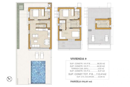 3 bedroom Villa for sale in Pilar de la Horadada