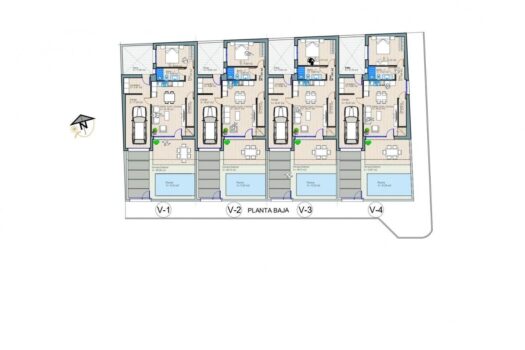 3 bedroom Townhouse for sale in Los Alcazares