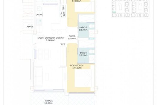 2 bedroom Villa for sale in Torrevieja