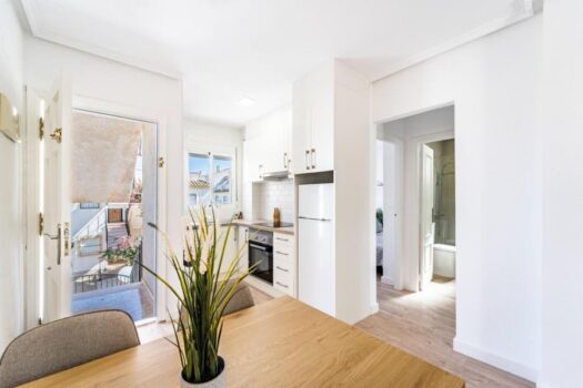 Bungalov v horním patře se soukromou střešní terasou