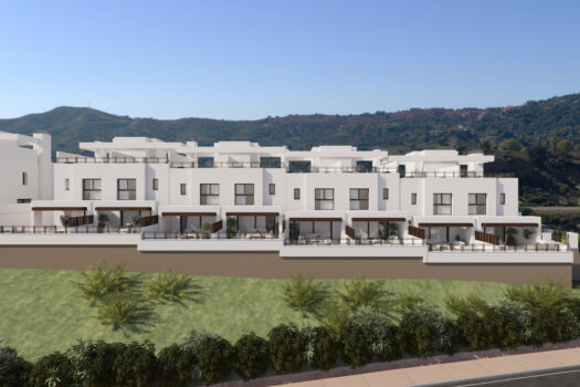 Řadová vila – 3 ložnice – Mijas