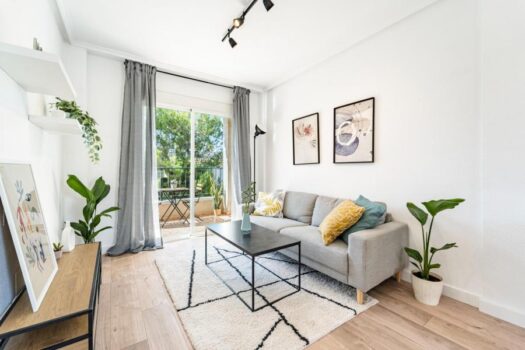 Bungalov v horním patře se soukromou střešní terasou