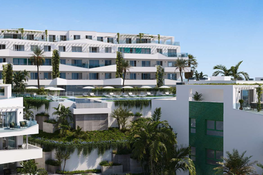 NOVOSTAVBA BYTU S VÝHLEDEM NA MOŘE V MIJAS.