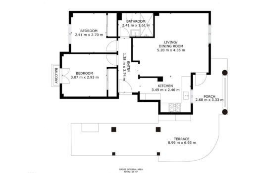 2 Bed Penthouse Apartment for sale in Benalmadena Costa, Costa del Sol