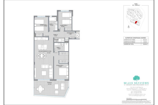 3 Bed Middle Floor Apartment for sale in Mijas, Costa del Sol