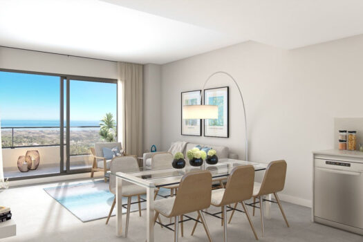 Apartmán – 2 ložnice – Mijas
