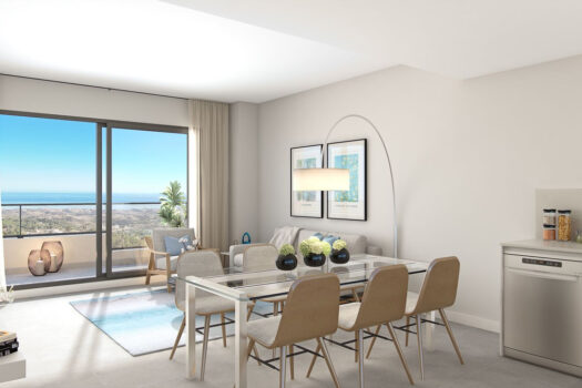 Apartmán v přízemí – 2 ložnice – Mijas