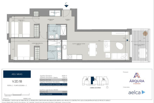 Apartmán – 2 ložnice – Mijas