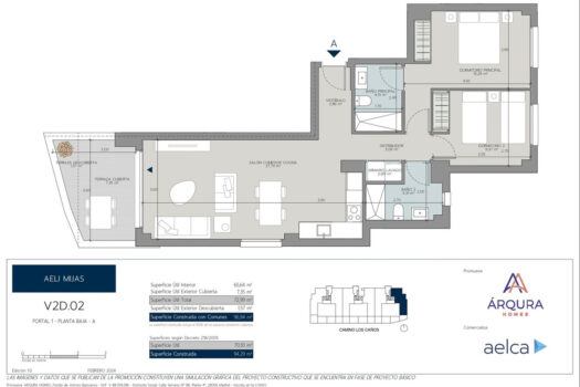 Apartmán v přízemí – 2 ložnice – Mijas