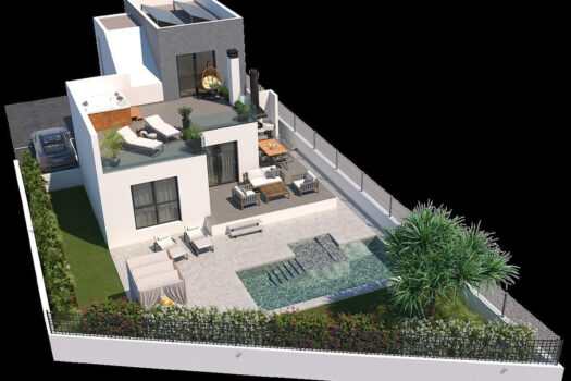 Bungalov – 3 ložnice – Alicante