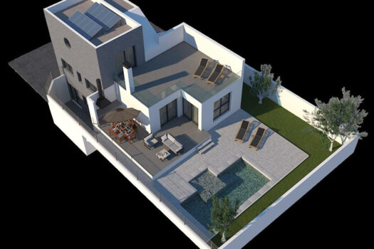 Bungalov – 3 ložnice – Alicante