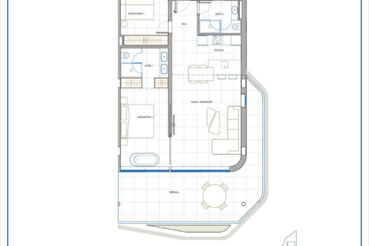 Apartmán – 2 ložnice – Benalmadena