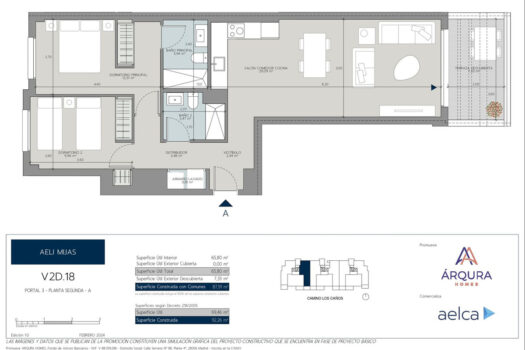 2 Bed Middle Floor Apartment for sale in Mijas, Costa del Sol