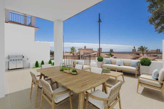 Dvojdům – 3 ložnice – Mijas